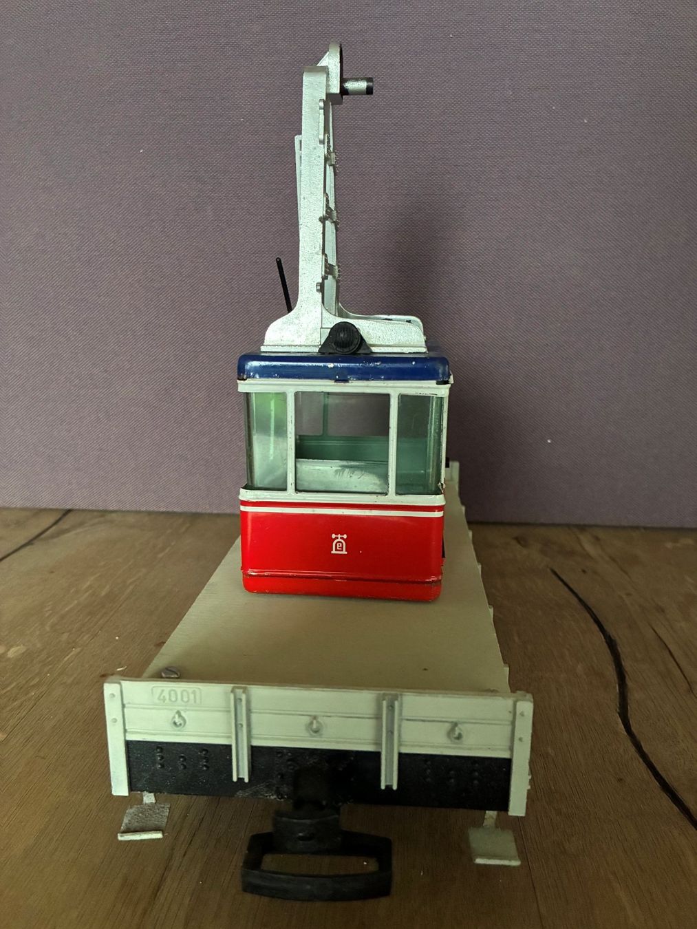 LGB Modelleisenbahnen: LGB Flachwagen mit Gondel – Gebraucht aus Siebnen von retolino01 2