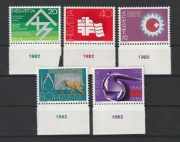 SUISSE 1982 Timbres de propagande II