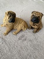 Hundefiguren Set Shar Pei, Castagna, Vintage, Top Zustand