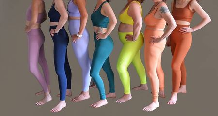 30 Sport-Leggings mit passendem Sport-BH