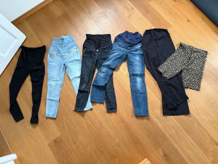 Schwangerschafts Hosenset / Umstandshosen Set