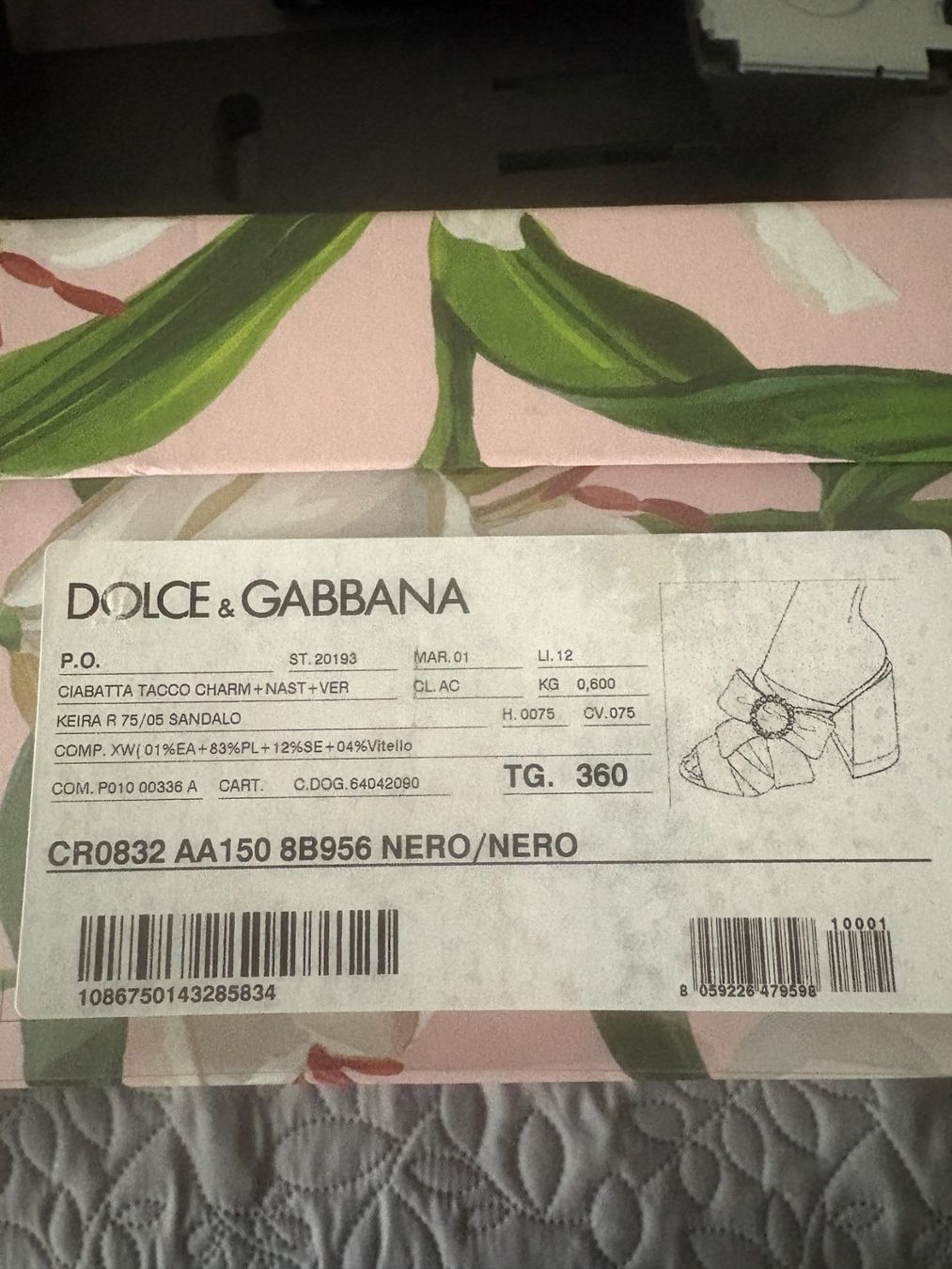 Dolce & Gabbana Scarpe da donna: Dolce & Gabbana mules noires P. 36 – Nuovo e nell'imballaggio originale da Plan les Ouates venduto da didi911 5