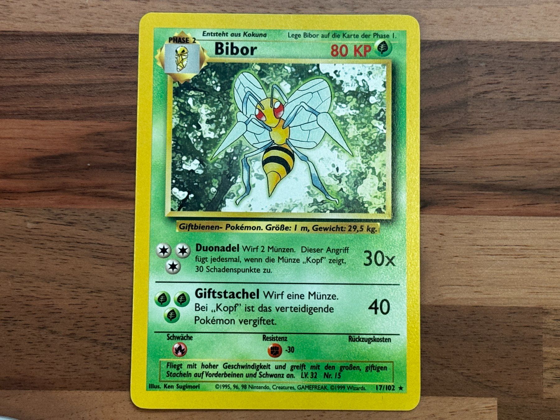 Pokémon Carte collezionabili: Pokemon Trading Karte Bibor – Usato da Glattfelden venduto da Dani_Tanner