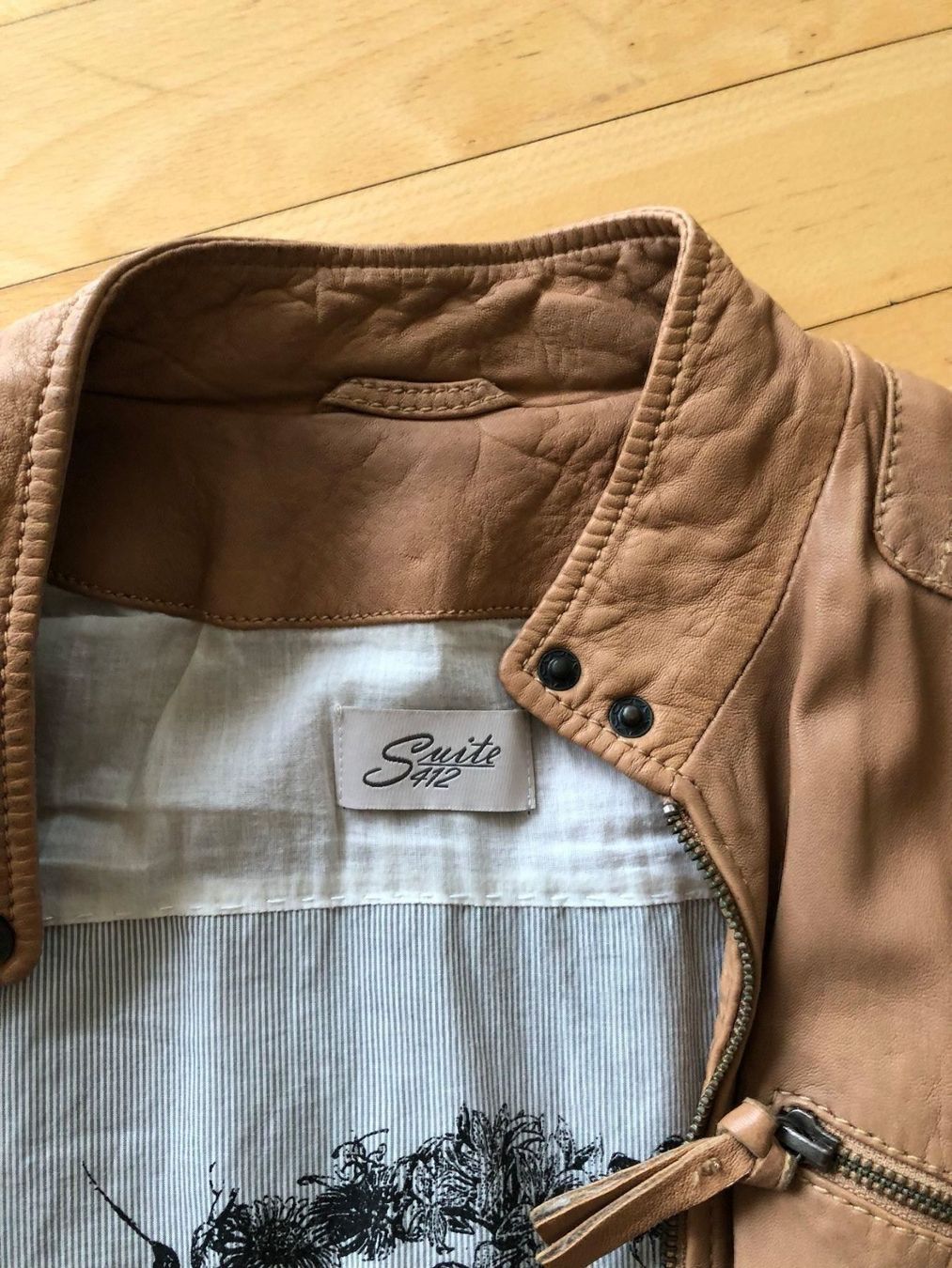 Jacken: Damen Lederjacke, beige, Grösse S – Gebraucht aus Luzern von Sandiego2006 2