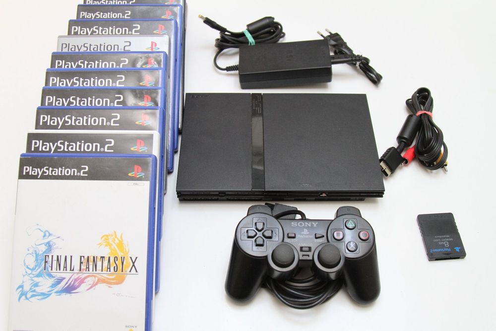 Playstation 2 slim (PS2) mit Spielen Kaufen auf Ricardo