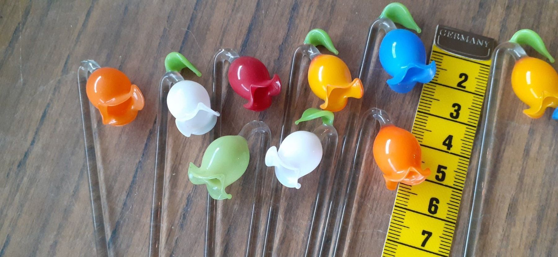 Figuren: Figur Glas Blumen Cocktailstäbchen antik – Gebraucht aus Mörschwil von antiksalon 3