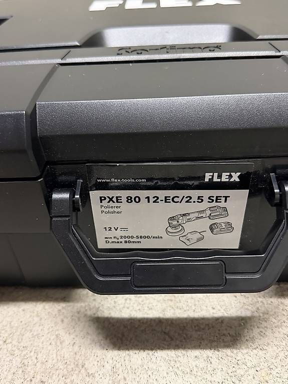 Tutti gli attrezzi: FLEX PXE 80 10.8 EC/2.5 Set inkl. Koffer – Usato da Bützberg venduto da tol_mmt6 2