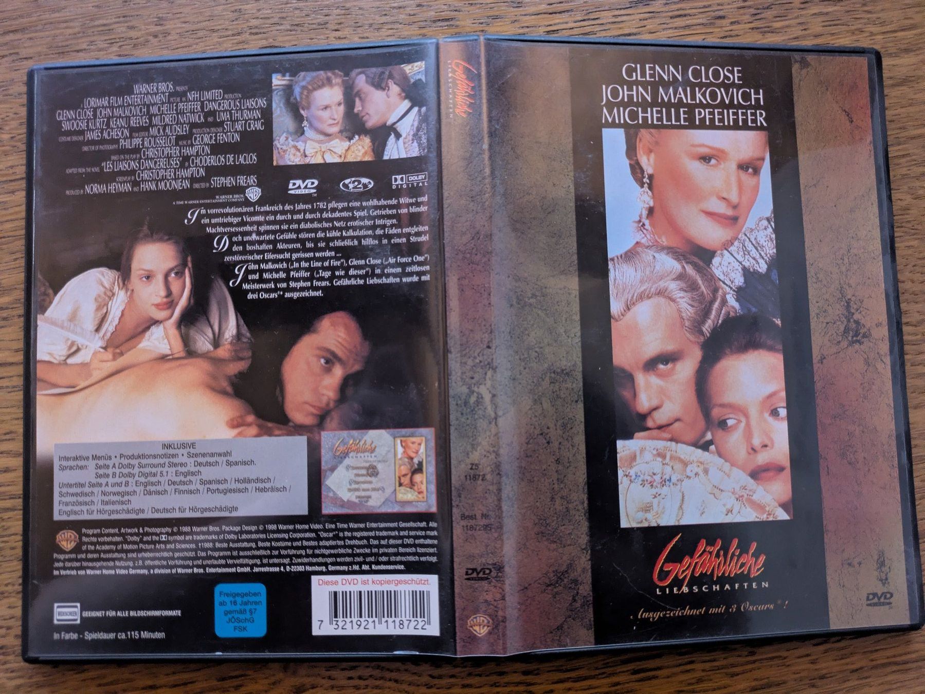 Alle DVDs: Gefährliche Liebschaften (DVD) – Gebraucht aus Männedorf von Pacer19 1