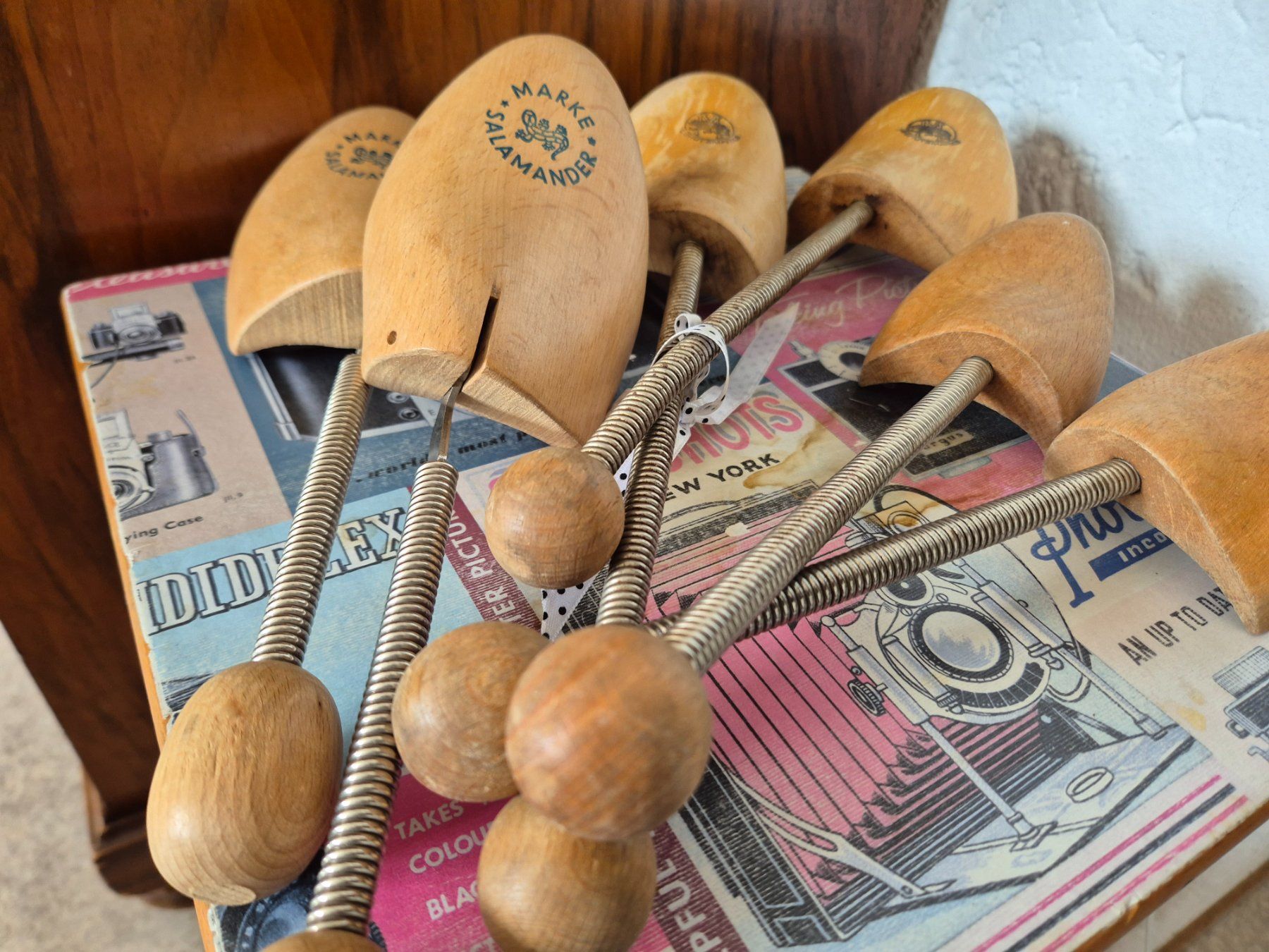 Altro in  Abbigliamento & Accessori: Salamander Schuhspanner aus Holz, Vintage – Usato da Bern venduto da aronari