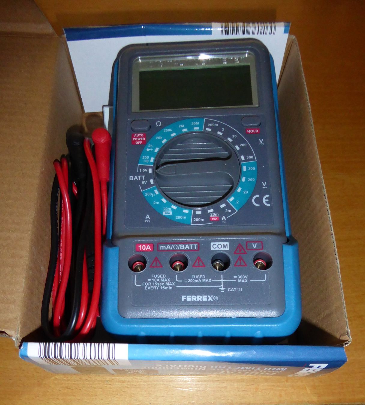 Messen: Ferrex Multimeter Digital neu in Originalverpackung – Neu und originalverpackt aus Spreitenbach von Turbo_1105 1