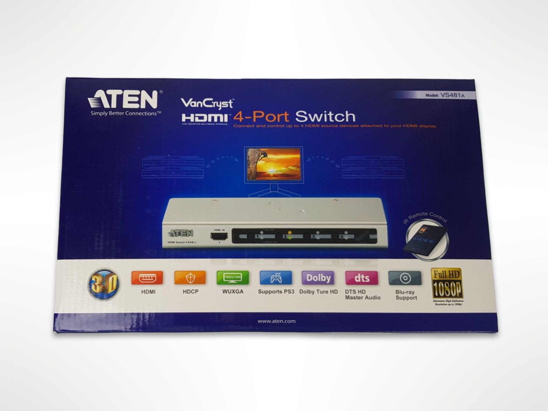 Hubs & Switches: VANCRYST HDMI 4-Port Switch – Gebraucht aus Suhr von Restwert_Suhr 5