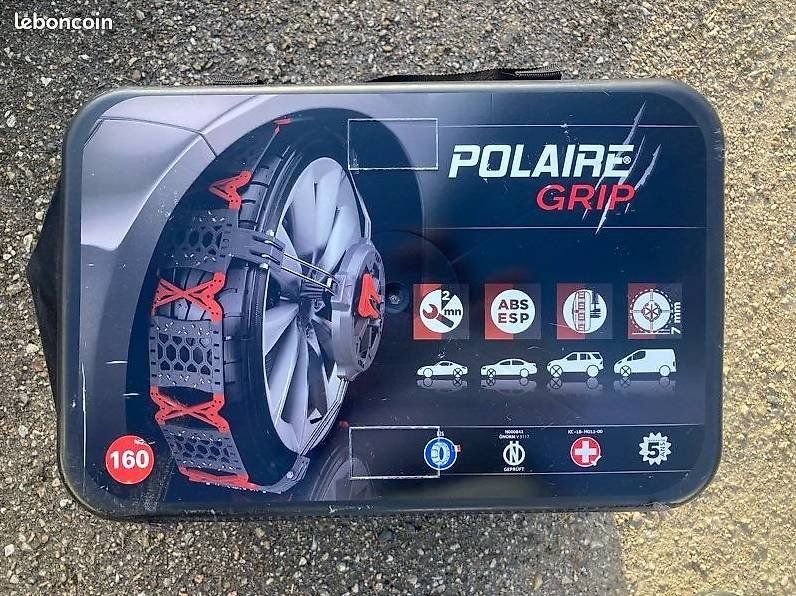 Catene da neve: Chaines à neige POLAIRE GRIP 160 – Nuovo e nell'imballaggio originale da Morges venduto da acm_lg5s