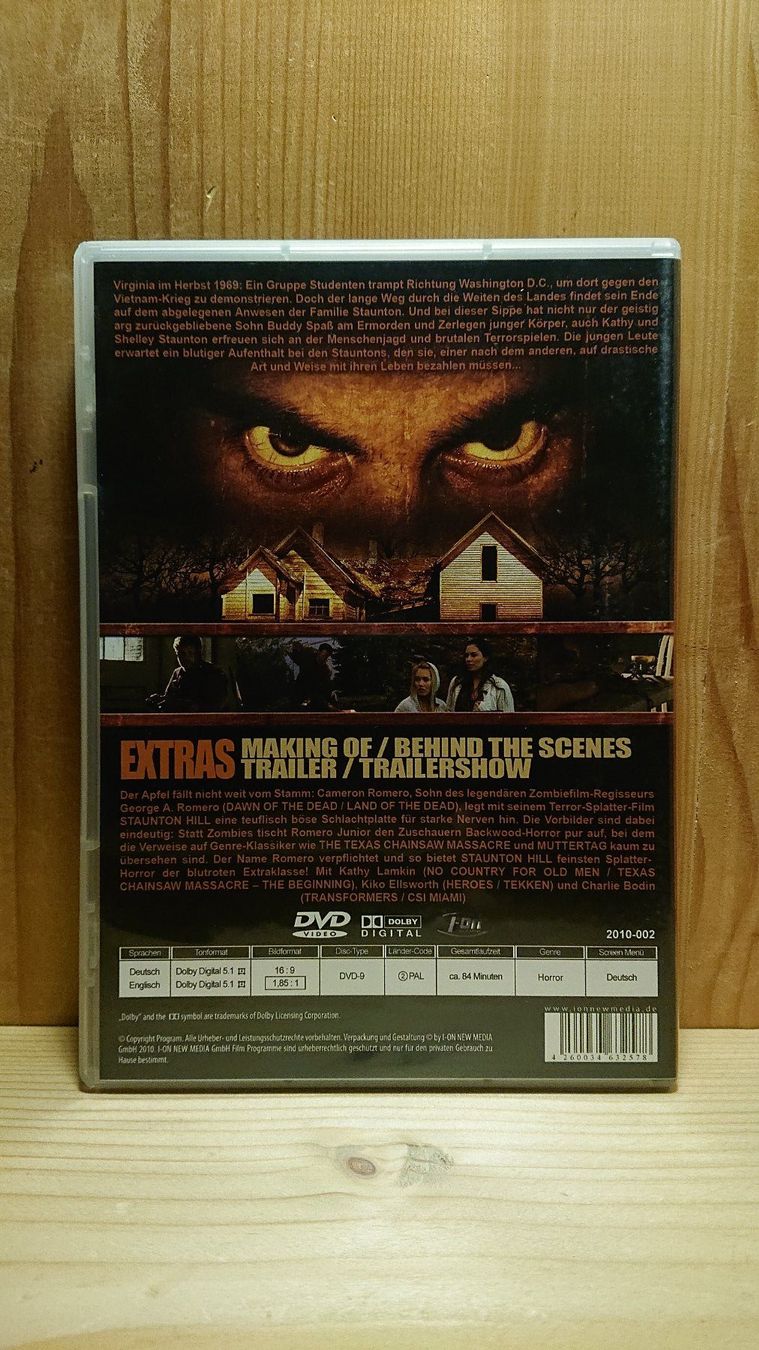 Tutti i DVDs: Romero's STAUNTON HILL DVD – Usato da Wilderswil venduto da Exebub 1