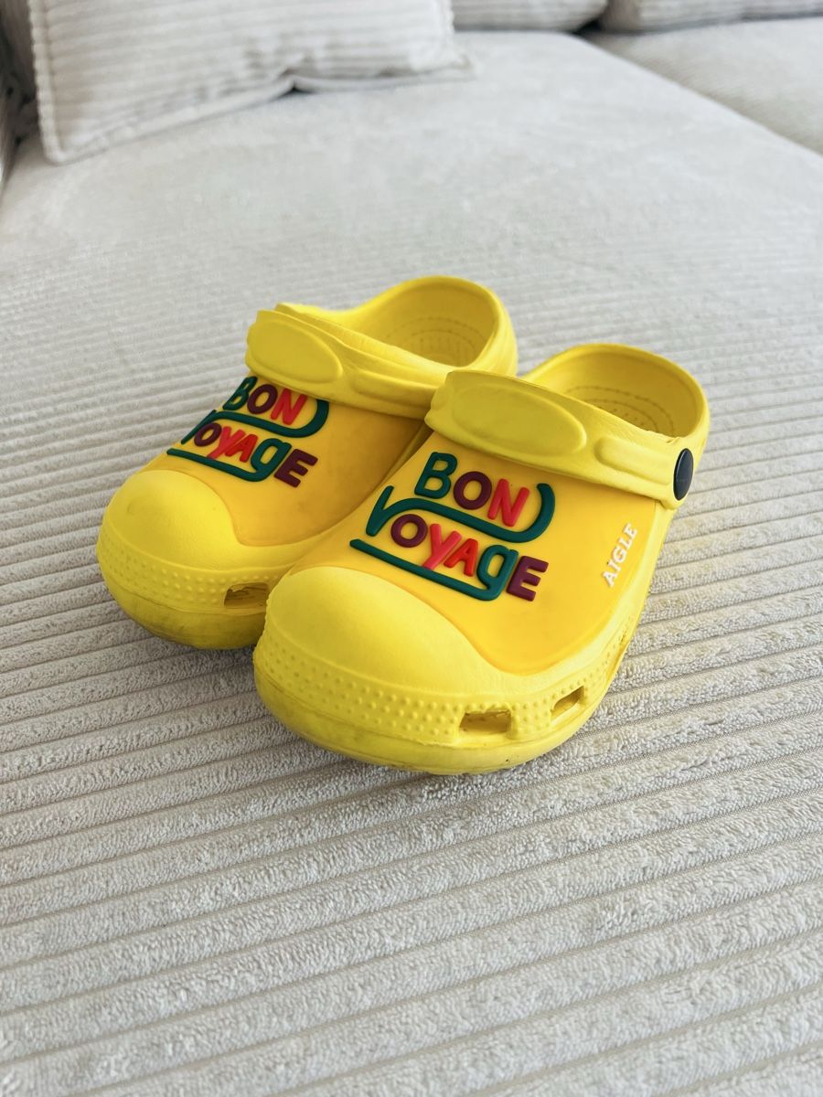 Scarpe per ragazzi: AIGLE SCHLAPPEN GELB GR 29 – Usato da Basel venduto da theo-g77 1
