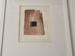 Original Kunstwerk, gerahmt, signiert, Jahrgang 1980!