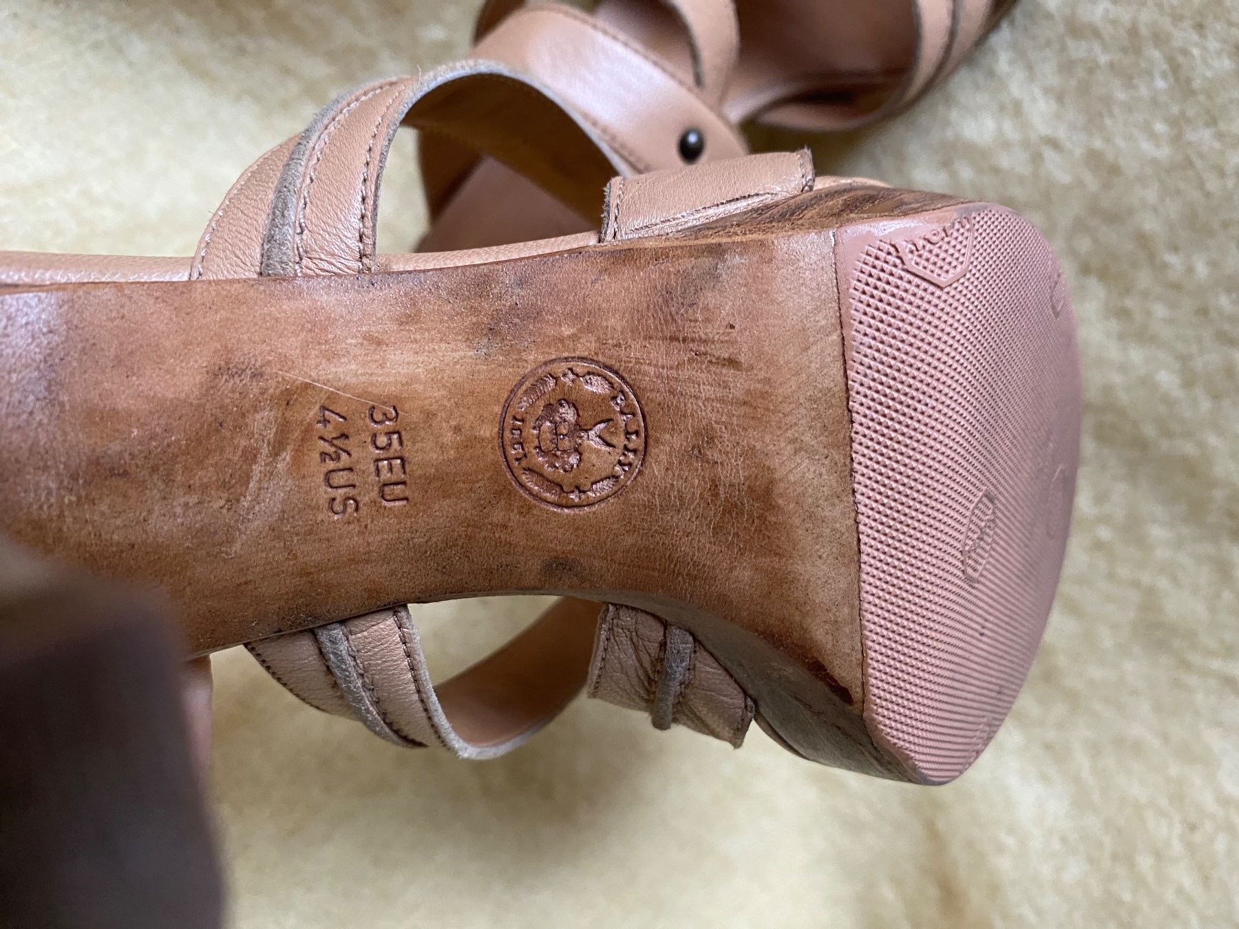 Bally Scarpe da donna: Sandales Bally 35 – Usato da Geneve venduto da Monthoux13 2