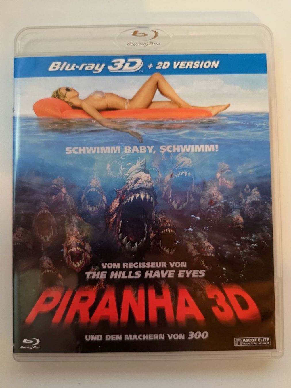 Tutti i DVDs: Piranha 3D & 2D – Usato da Liestal venduto da Kratzilla