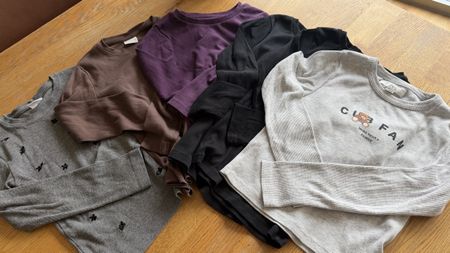 6 Zara und Next Langarmshirts /128