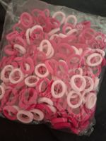 Haargummis Set rosa und pink diverse Grössen neu