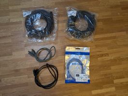 HDMI-Kabel Bundle 5 Stück (2×10m + PureLink)