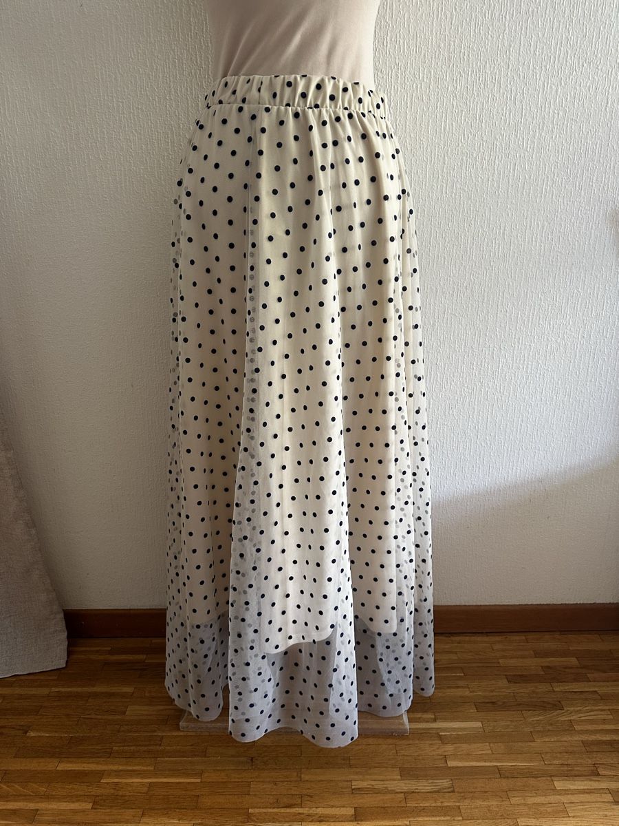 Only Jupes: Jupe longue ONLY à pois, taille M, beige – Neuf avec emballage d'origine à Châtelaine par Alexandra.jankowski 3