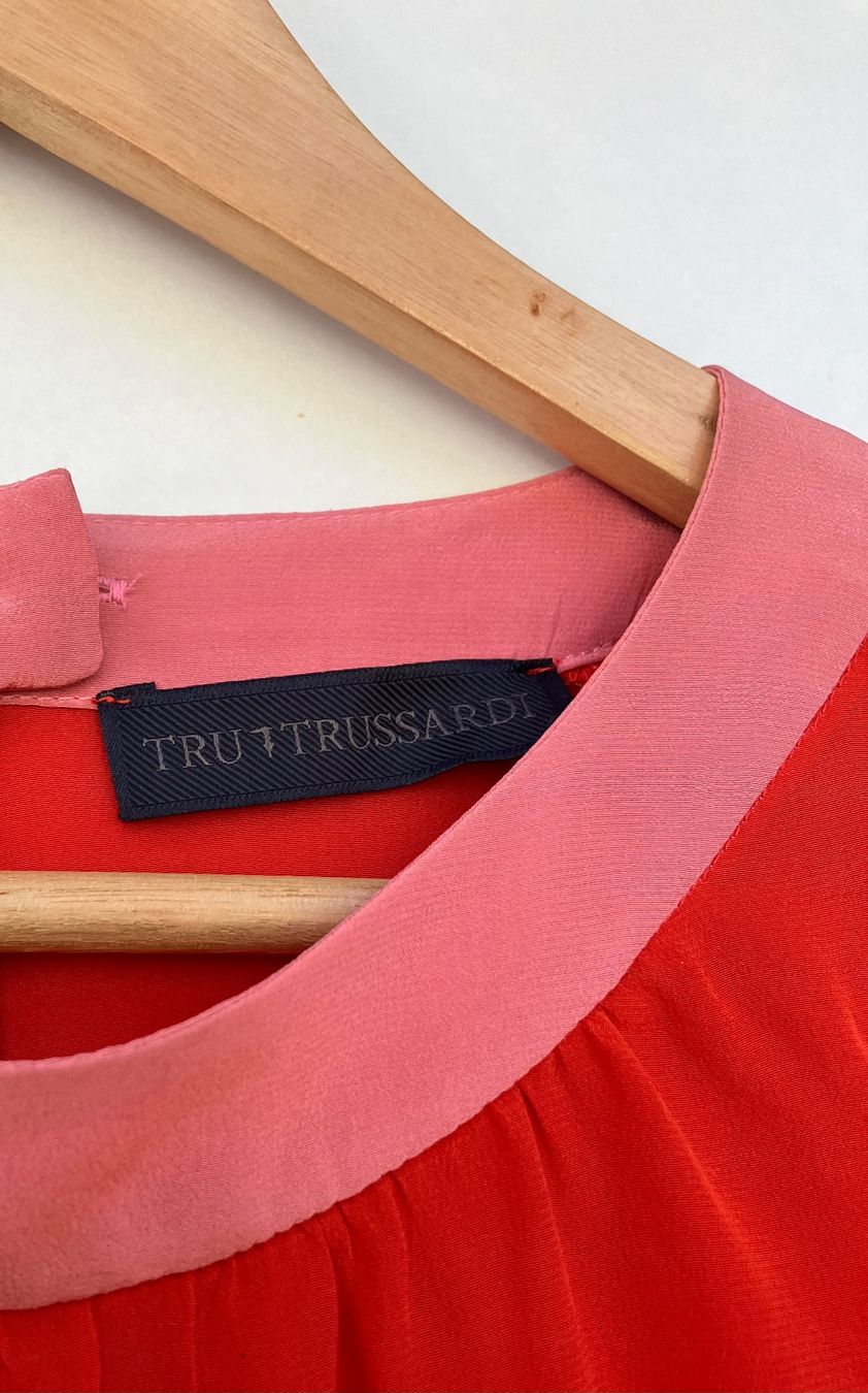 Vestiti: Trussardi Seide Kleid Gr.38 – Usato da Unterägeri venduto da Jutka_04 1