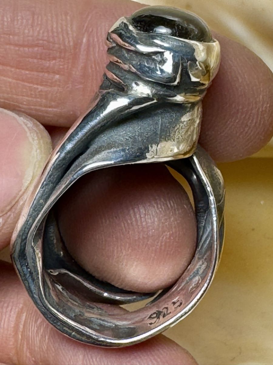 Bagues: Echter Sternsafir - Designer-Ring Silber – Neuf avec emballage d'origine à Jona par Herzschmiede 5