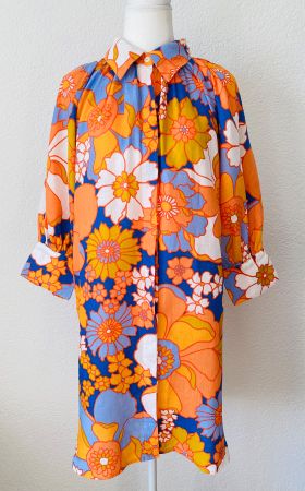 Leinenkleid von Sheike (Australien) Grösse 10 (M)