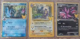 Pokemon Celebrations (25 Jahre) Promokarten aus dem  Koffer