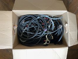 Diverse Multicore Audio Kabel  !!! ab 1CHF !!!