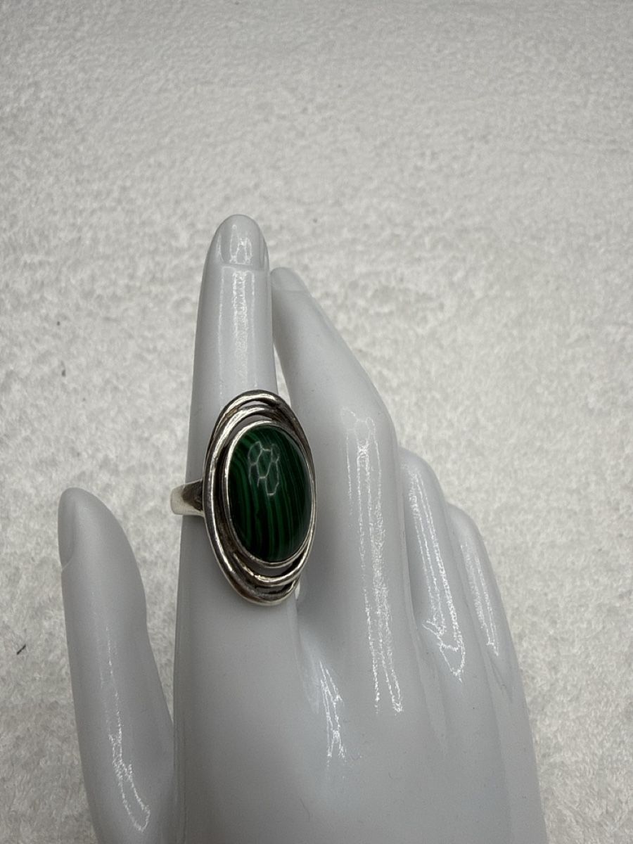 Ringe: Bague vintage en argent  ovale, taille 53 – Gebraucht aus Chenens von anasantos90