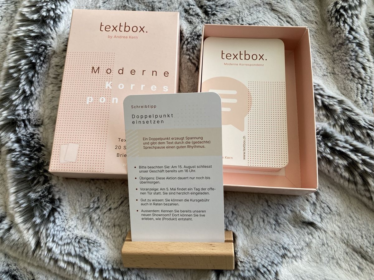 Libri: Textbox Moderne Korrespondenz Andrea Kern – Nuovo (secondo la descrizione) da Eggiwil venduto da Mic2304 3