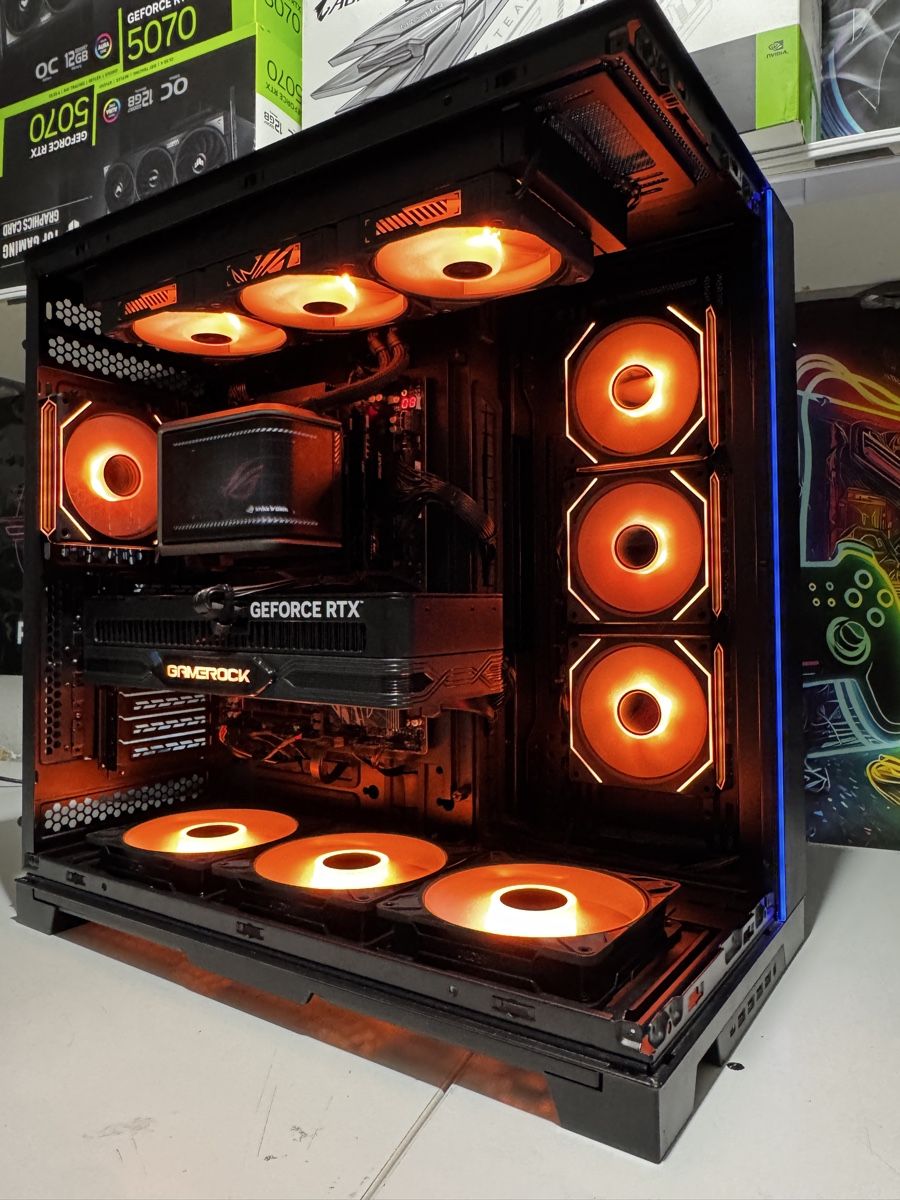 Amd PCs: Gaming pc +Ai workstation 5090+ 9950X3D 4 tb ssd+ 64 ram – Neu und originalverpackt aus Zürich von Pc-Custom-ZH
