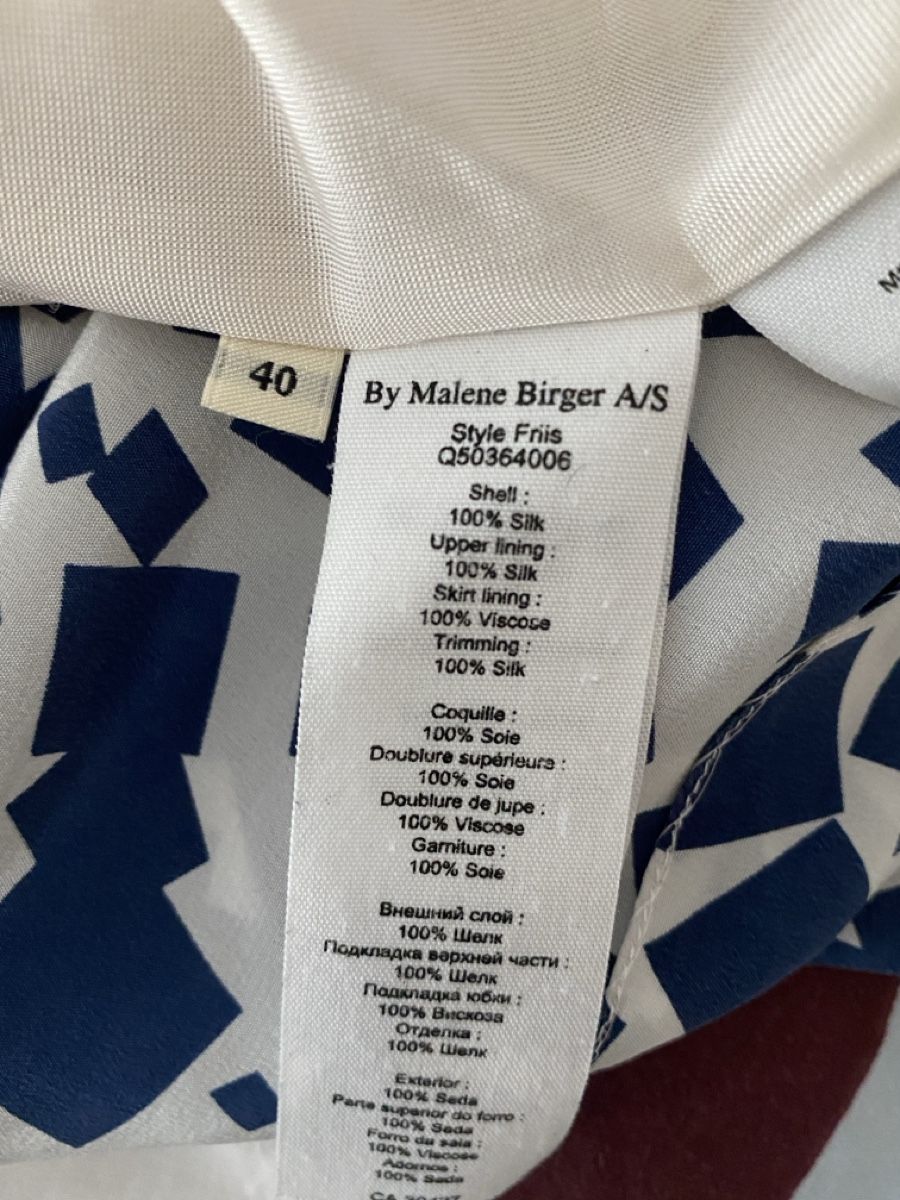 Malene Birger Robes: By Malene Birger Dress - Size 40 - Silk – D'occasion à Reinach BL par stutkir 3