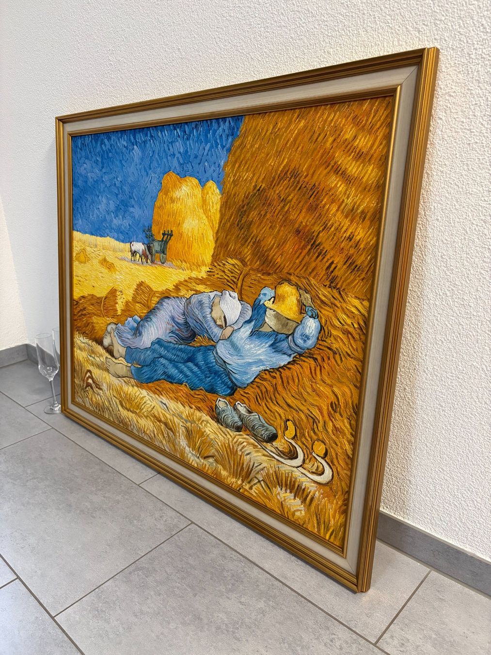 Dipinti: 100cmbreitx 82cm hoch/ Öl Gemälde Mittagspäuschen – Usato da Ottenbach venduto da TimelessEmotions. 3