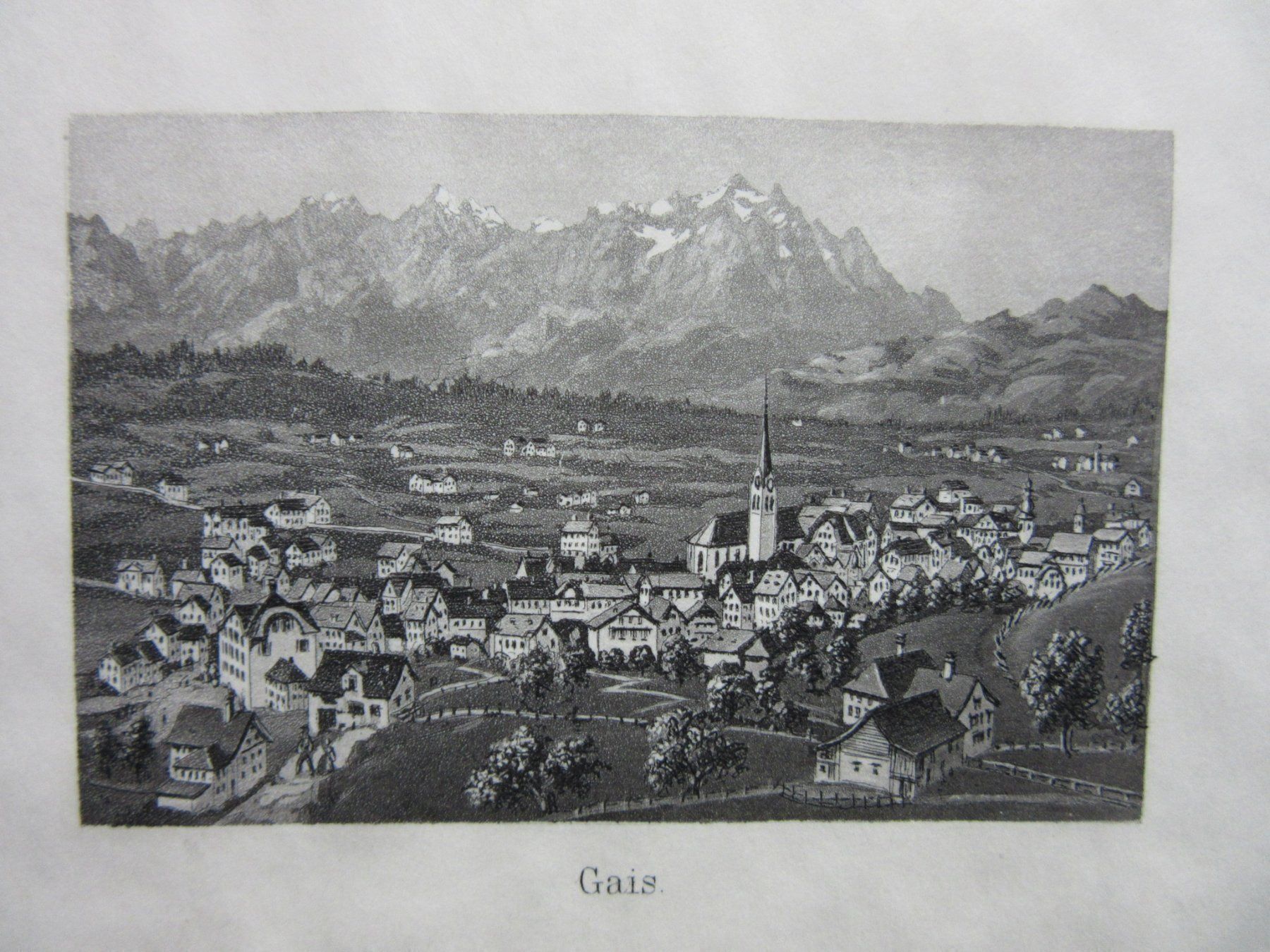 Incisioni: GAIS – Usato da Gersau venduto da grafik-kunst