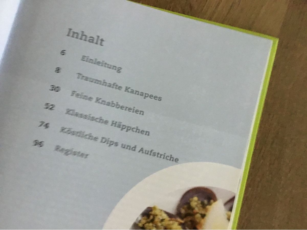 Bücher: Finger Food – Gebraucht aus Triesen von Trisuna 2