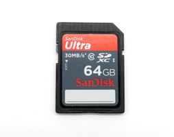SanDisk Ultra 64Gb SD Speicherkarte 30Mb/s SDXC, Class 10