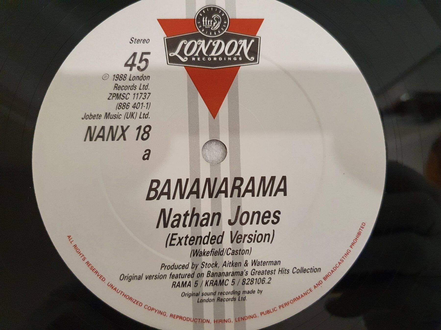 Dischi in vinile: Bananarama – Nathan Jones – Usato da Uster venduto da Vinyl-Leidenschaft 3