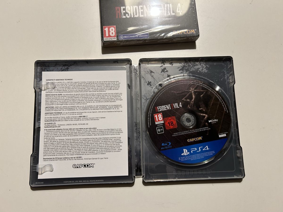 Giochi: Resident Evil 4 remake steel book PS4 – Nuovo (secondo la descrizione) da Pully venduto da PongDayOne 5
