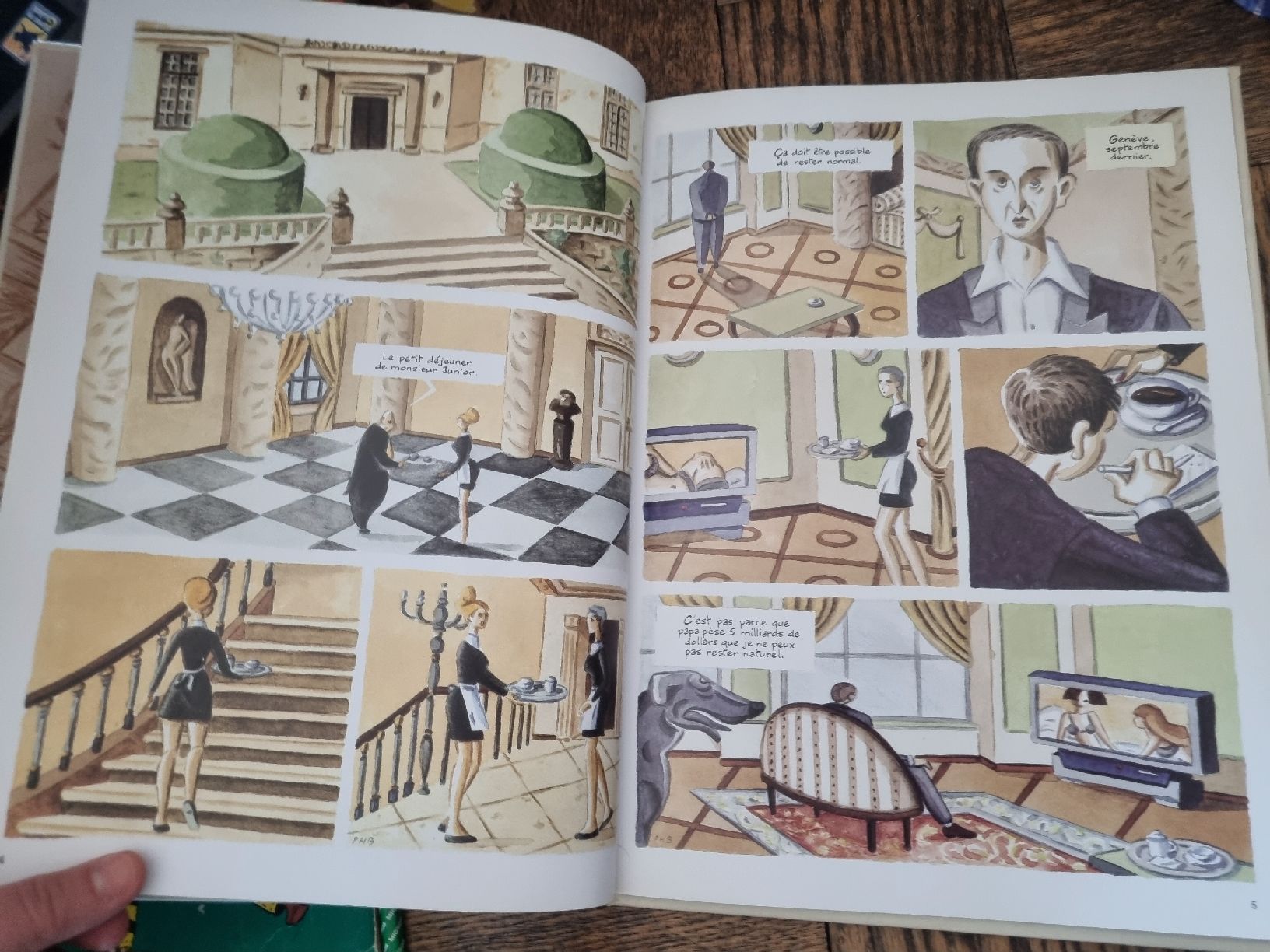 Fumetti: Rester Normal, Frédéric Beigbeder, BD Édition 2002! – Usato da Fribourg venduto da sal_5ln6 8