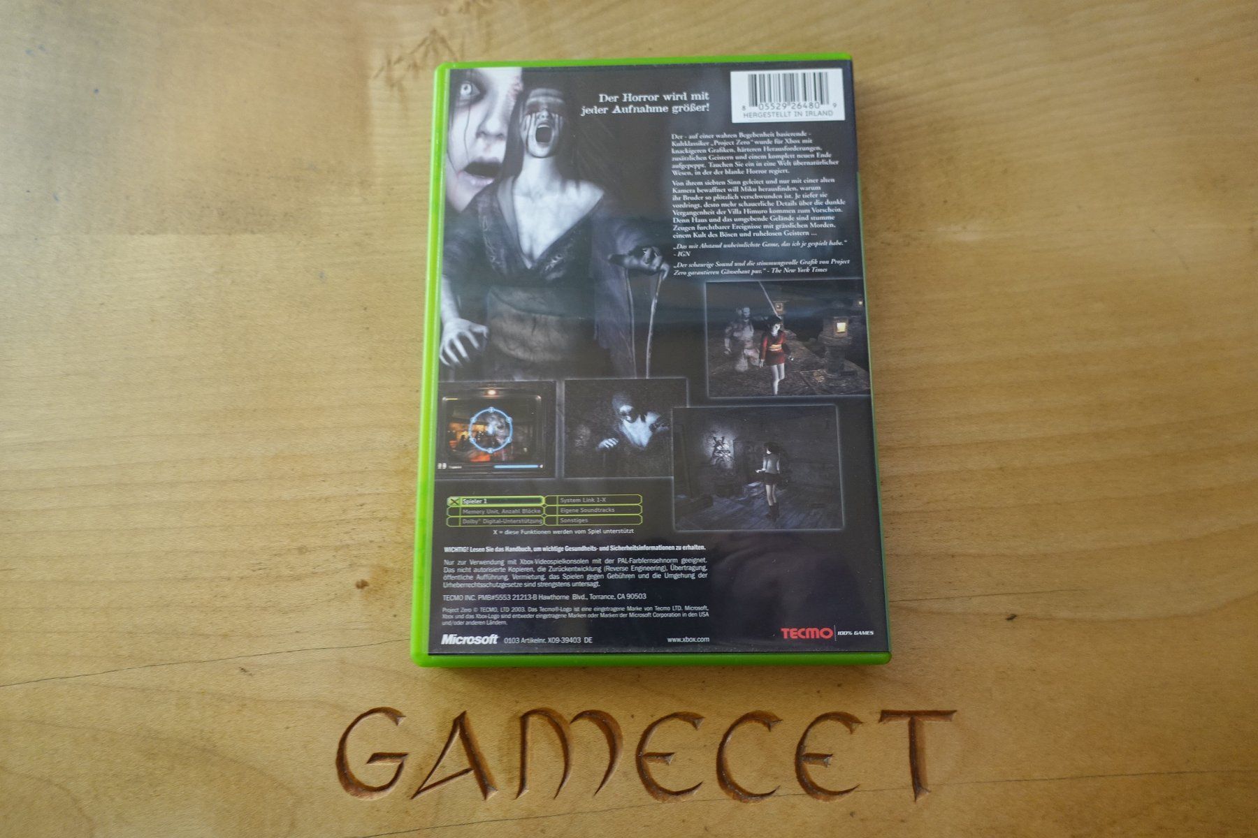 Microsoft Spiele: Project Zero – Gebraucht aus Steinach von Gamecet 2