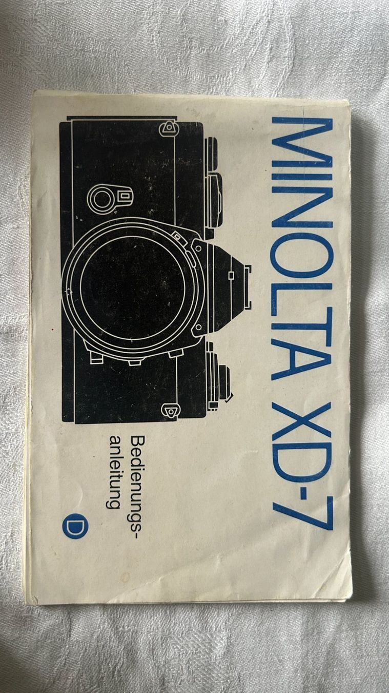 Minolta Kamera: Minolta XD-S  XD-7 – Gebraucht aus Winterthur von Diwolf 8