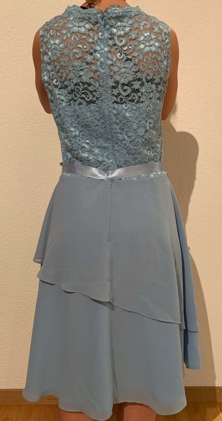 Vestiti: Swing langes Kleid mit Spitze, Gr. S – Usato da Rosshäusern venduto da MiJoDoOl 1