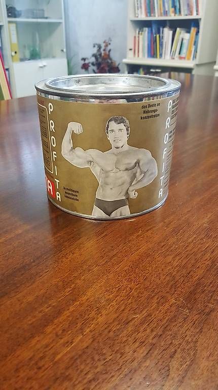 Modellini di ferrovie: Arnold Schwarzenergger Dose (leer) – Usato da Minusio venduto da inf_vjq8