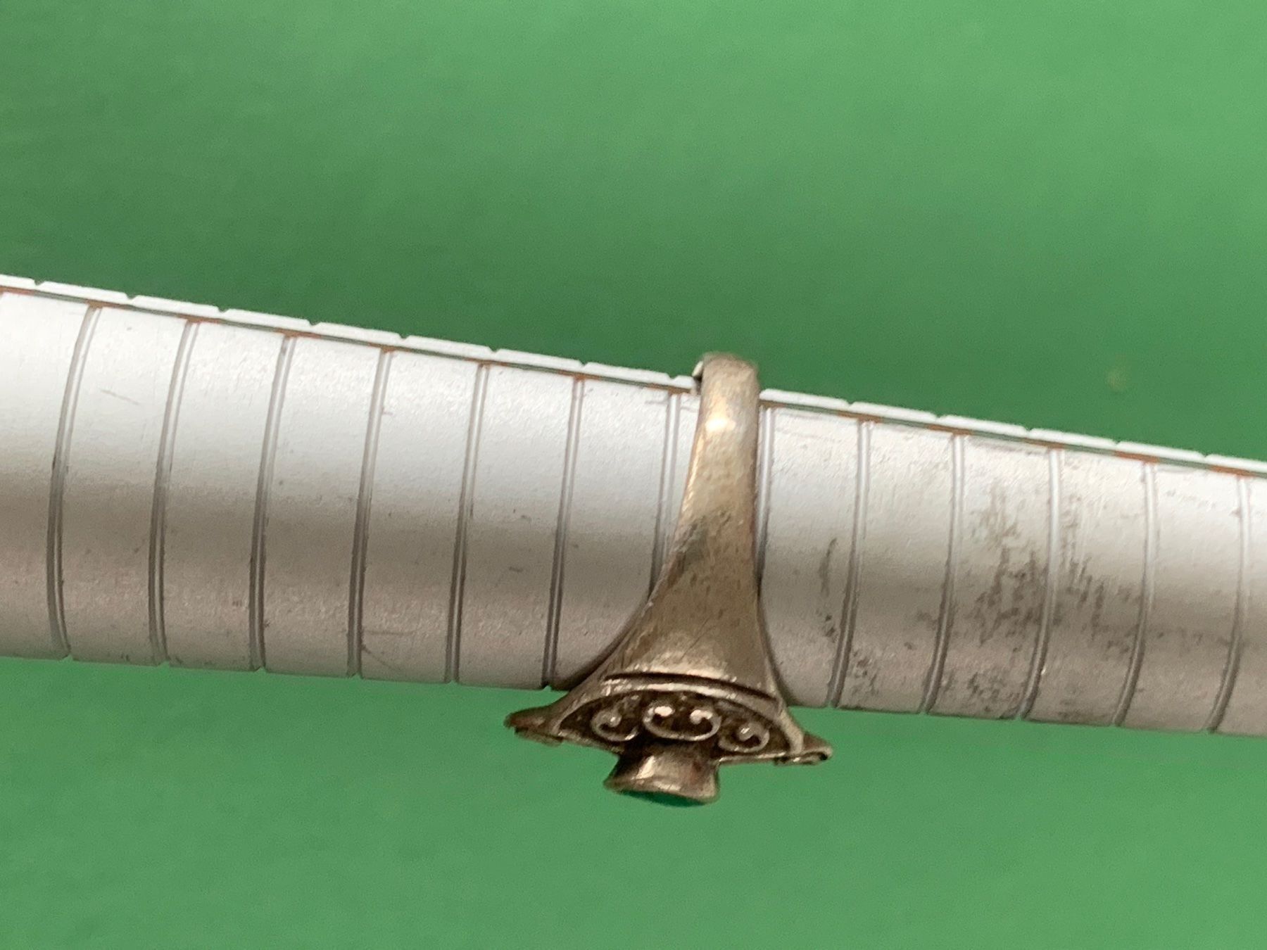 Bagues: Silberring malachit (rg 54) sterling – D'occasion à Dittingen par Bellevista 3