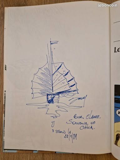 Fumetti: BD dédicacée Charles Jarry - Costa T.1 - EO 1988 – Usato da Carouge GE venduto da pat_ffv7