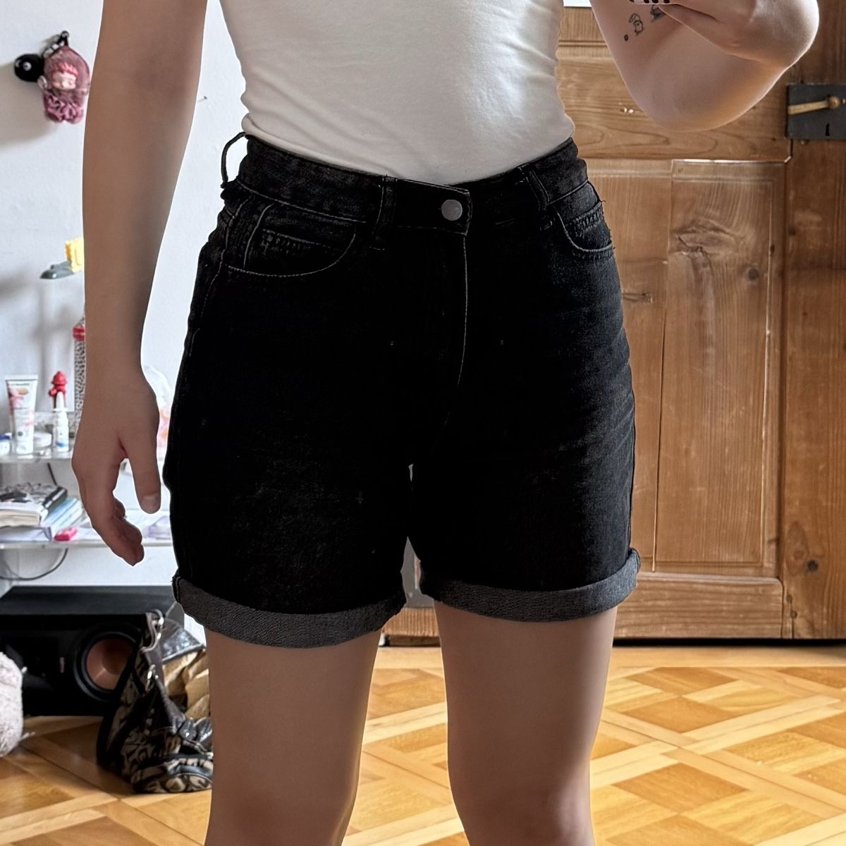 Jeans: Denim Shorts even&odd Black Size S used – Gebraucht aus solothurn von mil_ja.t 6
