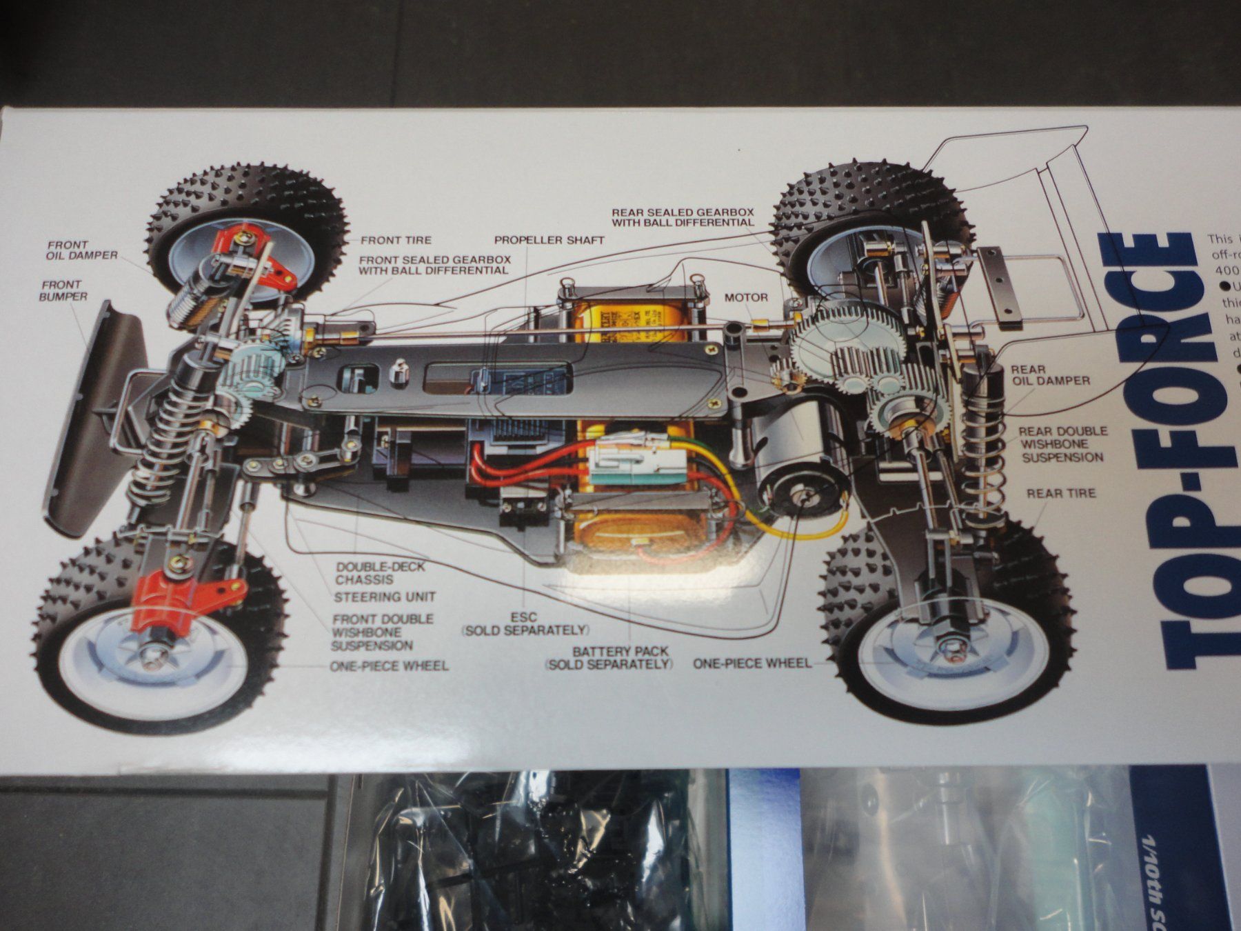 Tamiya Modellismo RC: Tamiya Top Force Bausatz Neu – Nuovo e nell'imballaggio originale da Horgen venduto da RcModell 5
