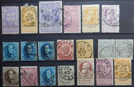 Belgien Lot mit alten Werten IV